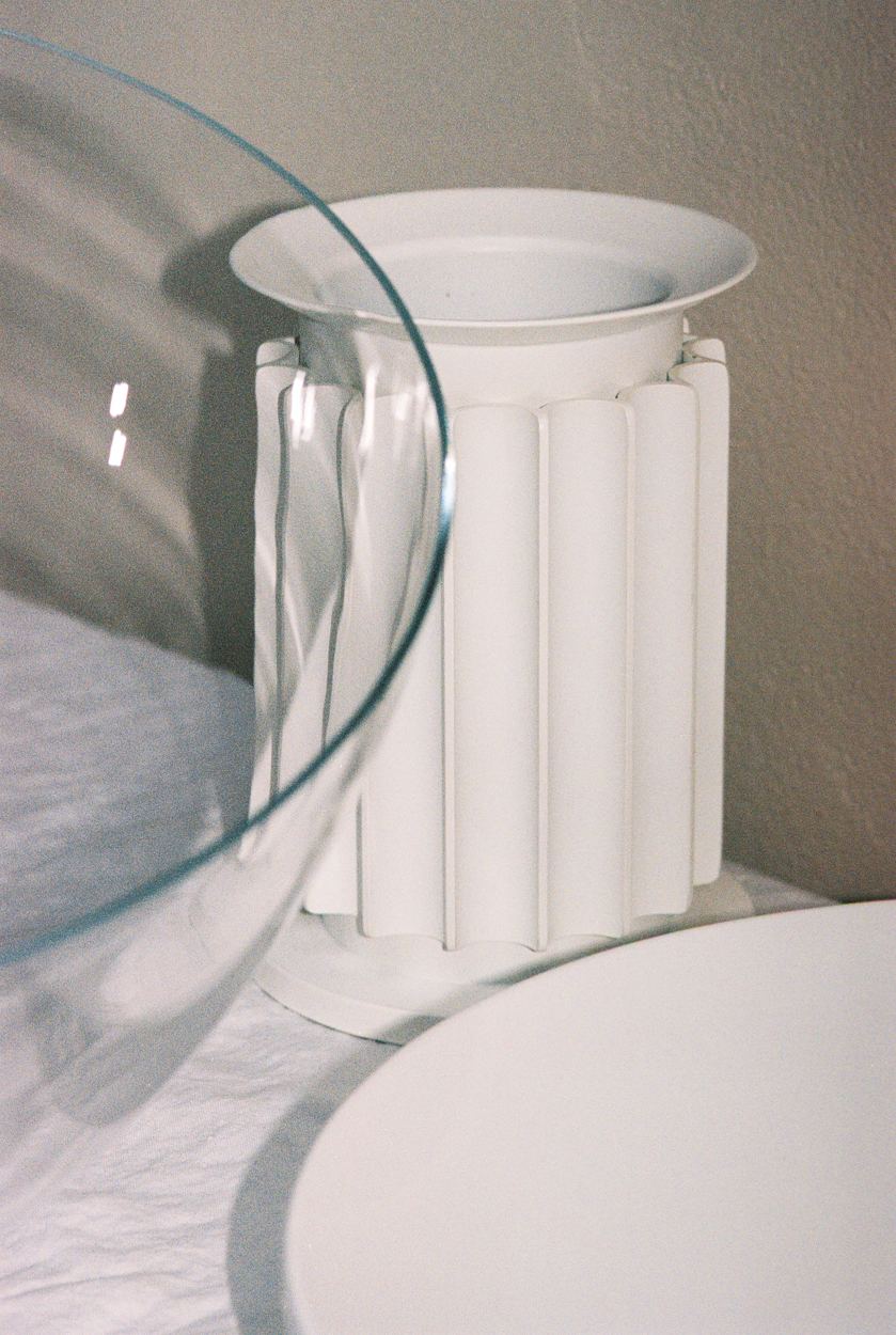 Taccia LED Glass Blanc mat Table lamp Lampe de table Flos OFFRE SPECIALE