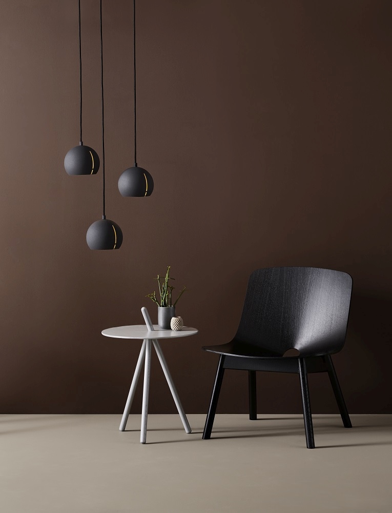Gap Pendant round Lampe suspendue Woud