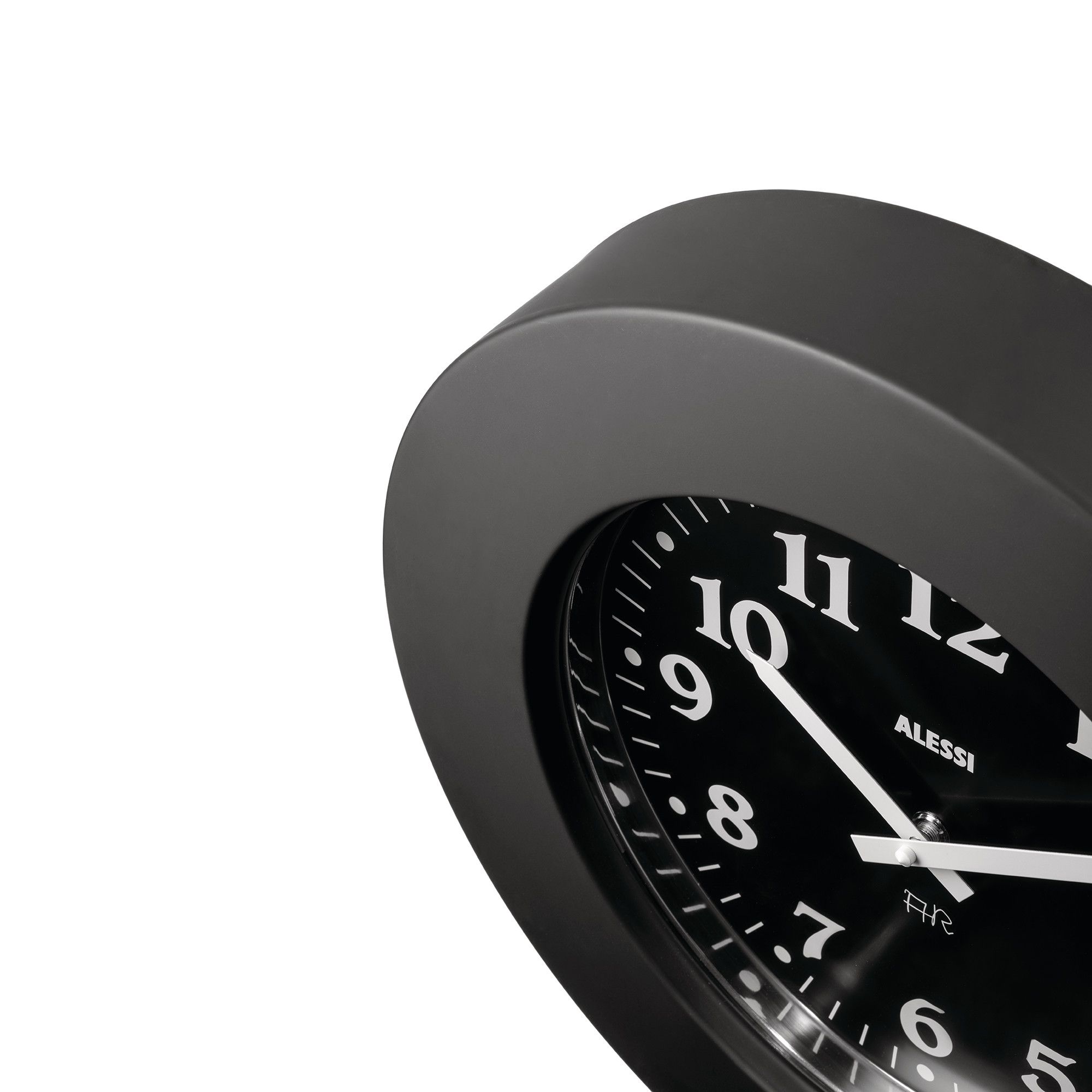 Momento Horloge murale 11 B noir Alessi 