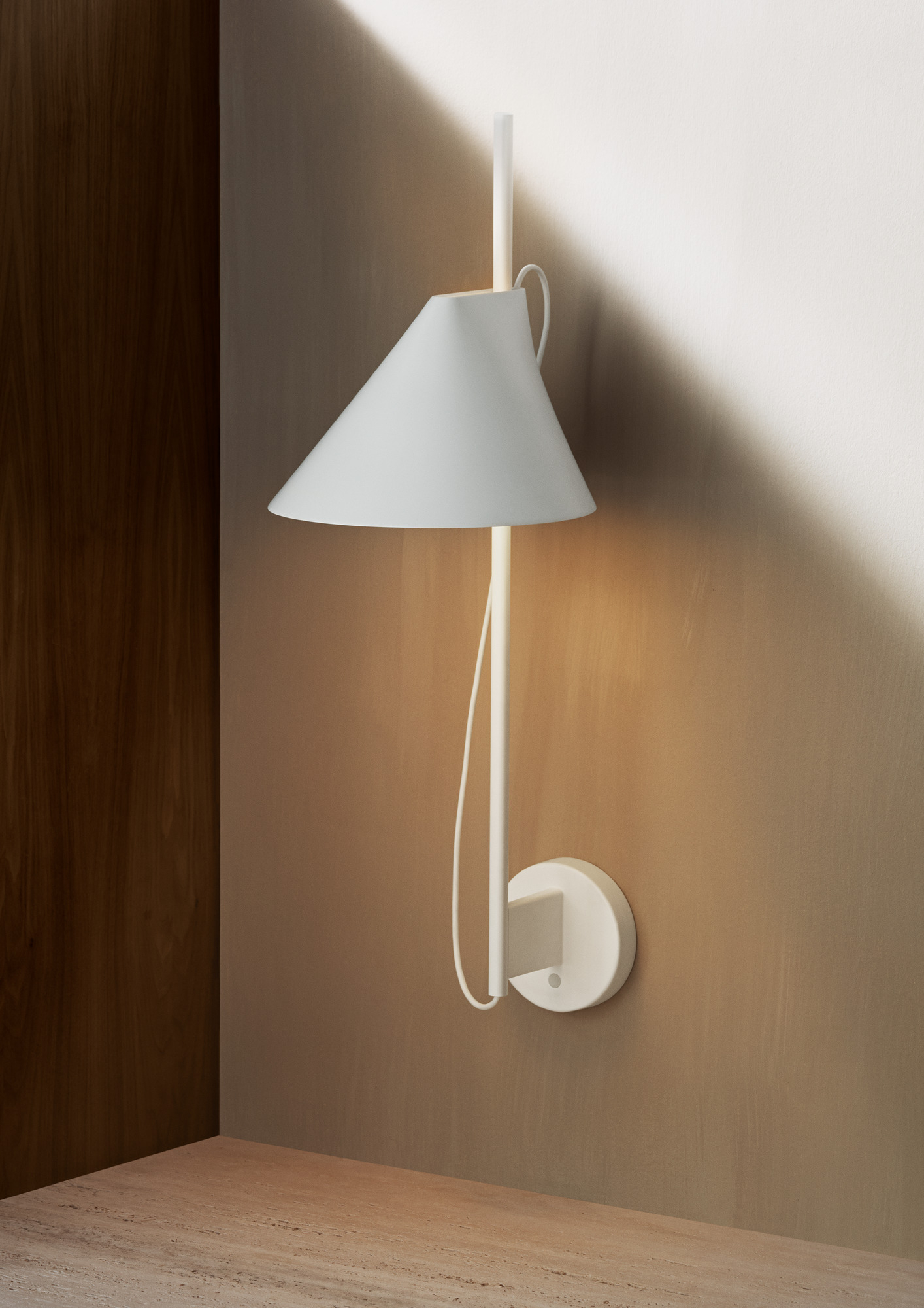 Yuh LED Wandleuchte Louis Poulsen Weiß