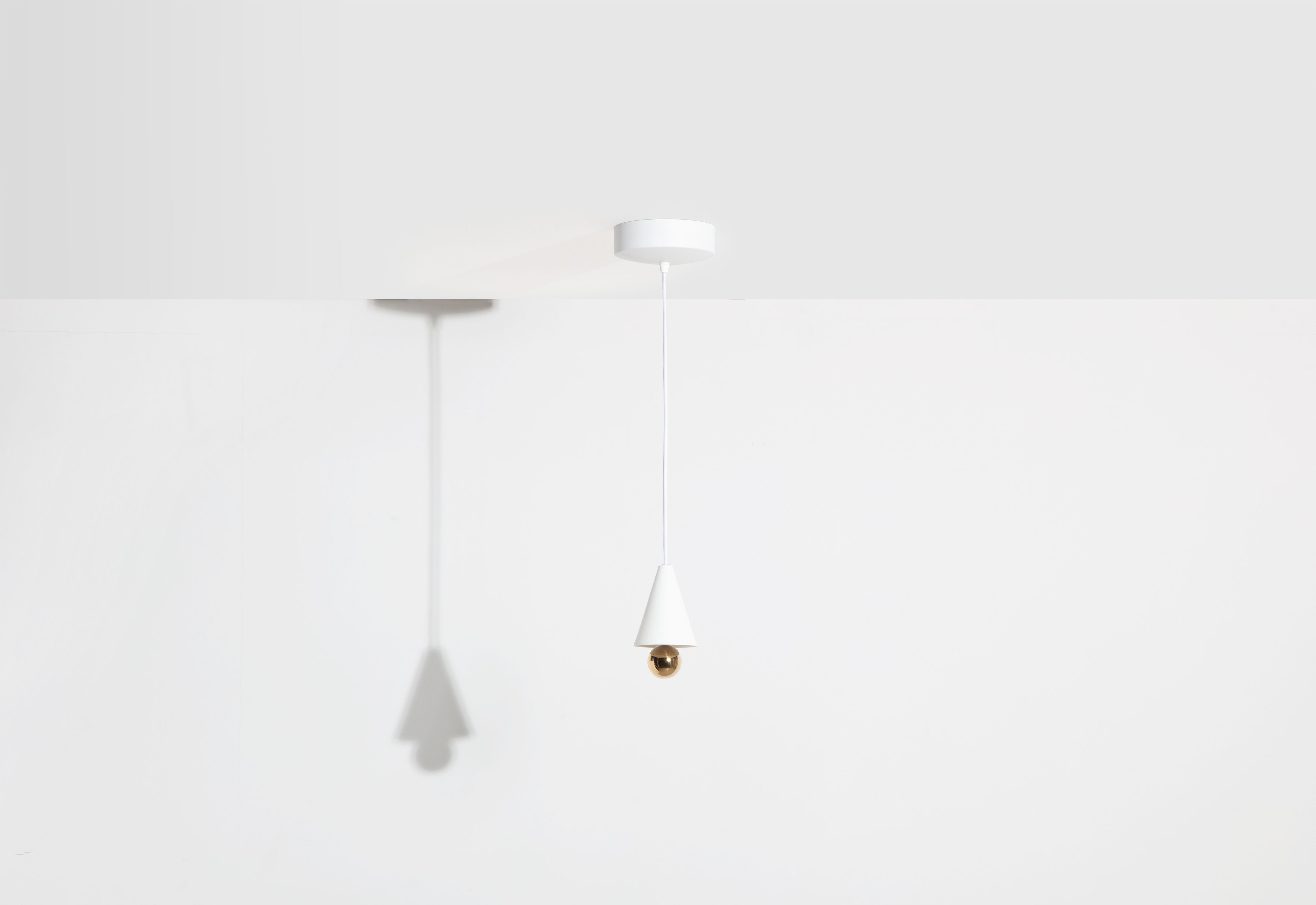 Cherry Pendant light Lampe à suspendre XS Petite Friture Blanc