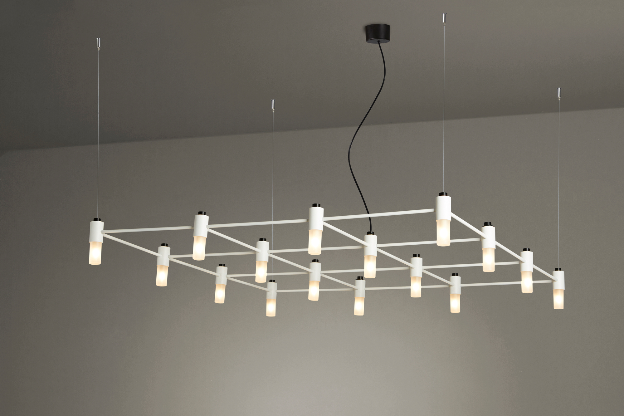 Quadrante 505 16 lamp suspension Tooy 