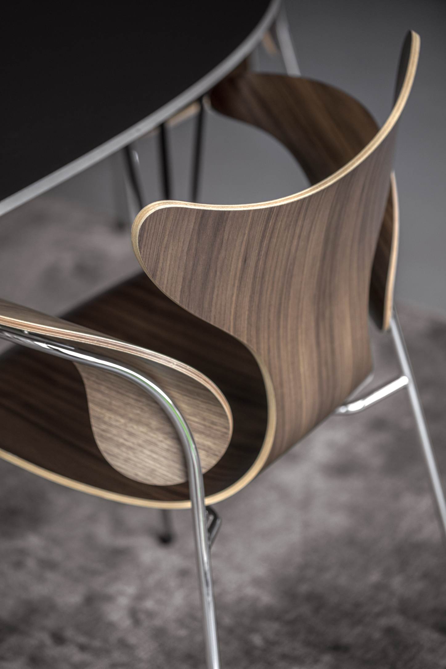 Lily Accoudoir chaise 3208 Fritz Hansen