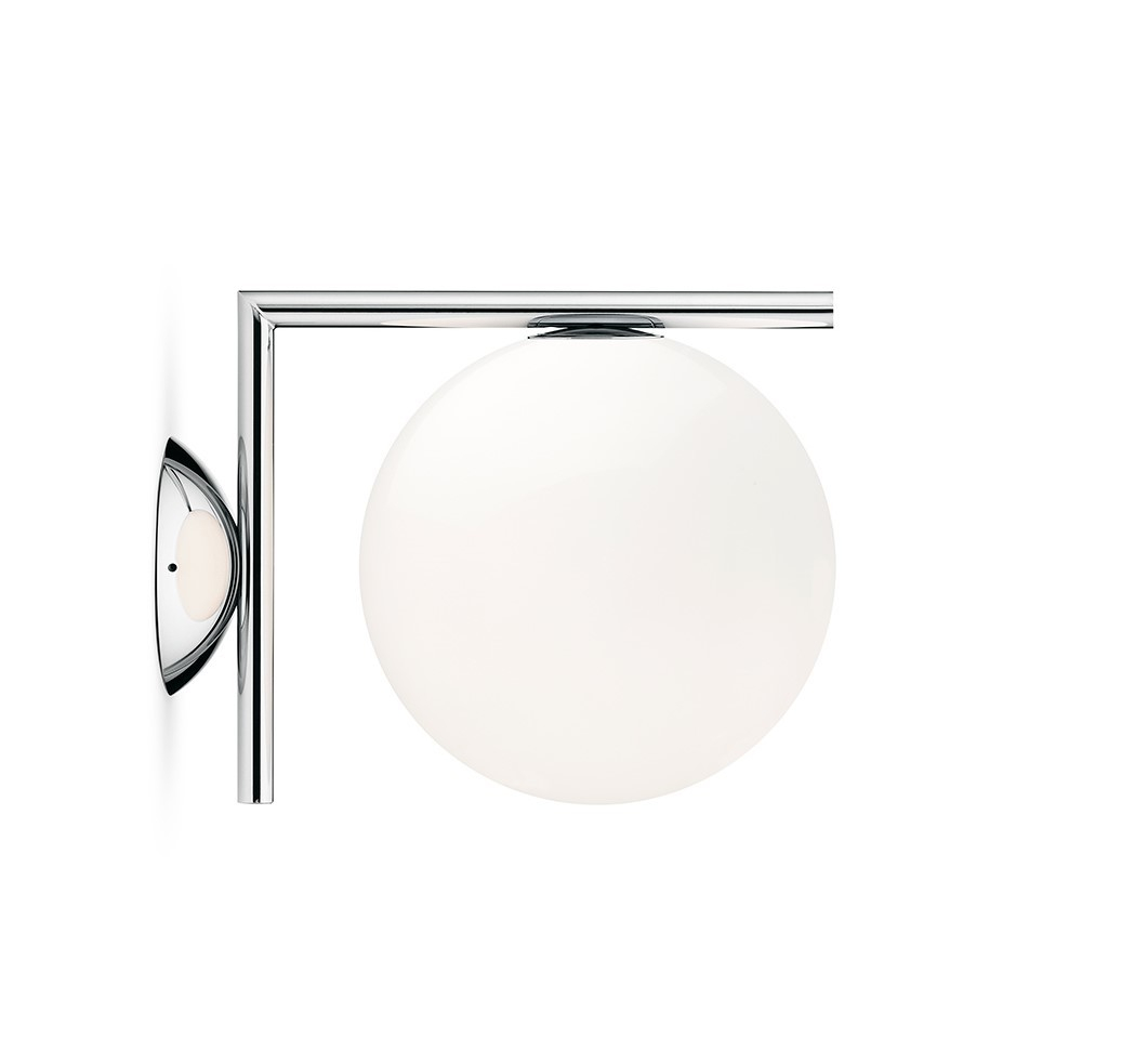 IC Lights C/W1 Applique murale / plafonnier Flos chrome
