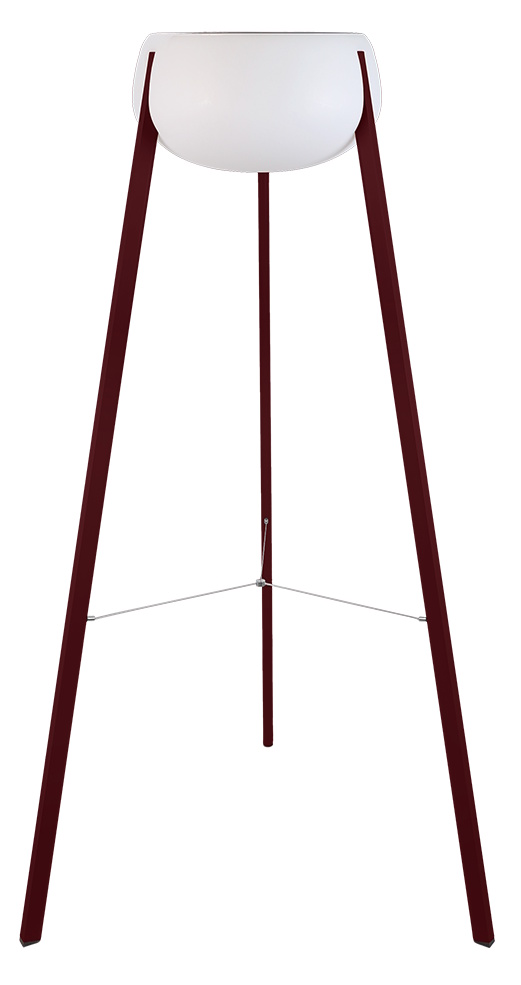 Yunos Solar LED Lampadaire d'extérieur Fermob