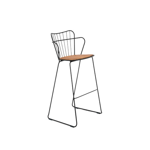 Paon Bar stool Tabouret de bar Houe noir