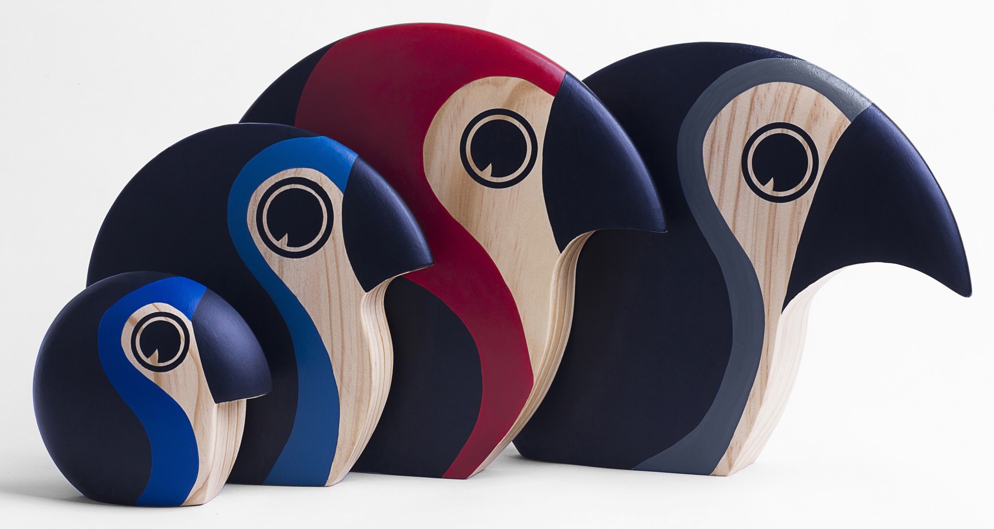 Discus 1 Small Oiseau Bois figure Architectmade OFFRE SPECIALE