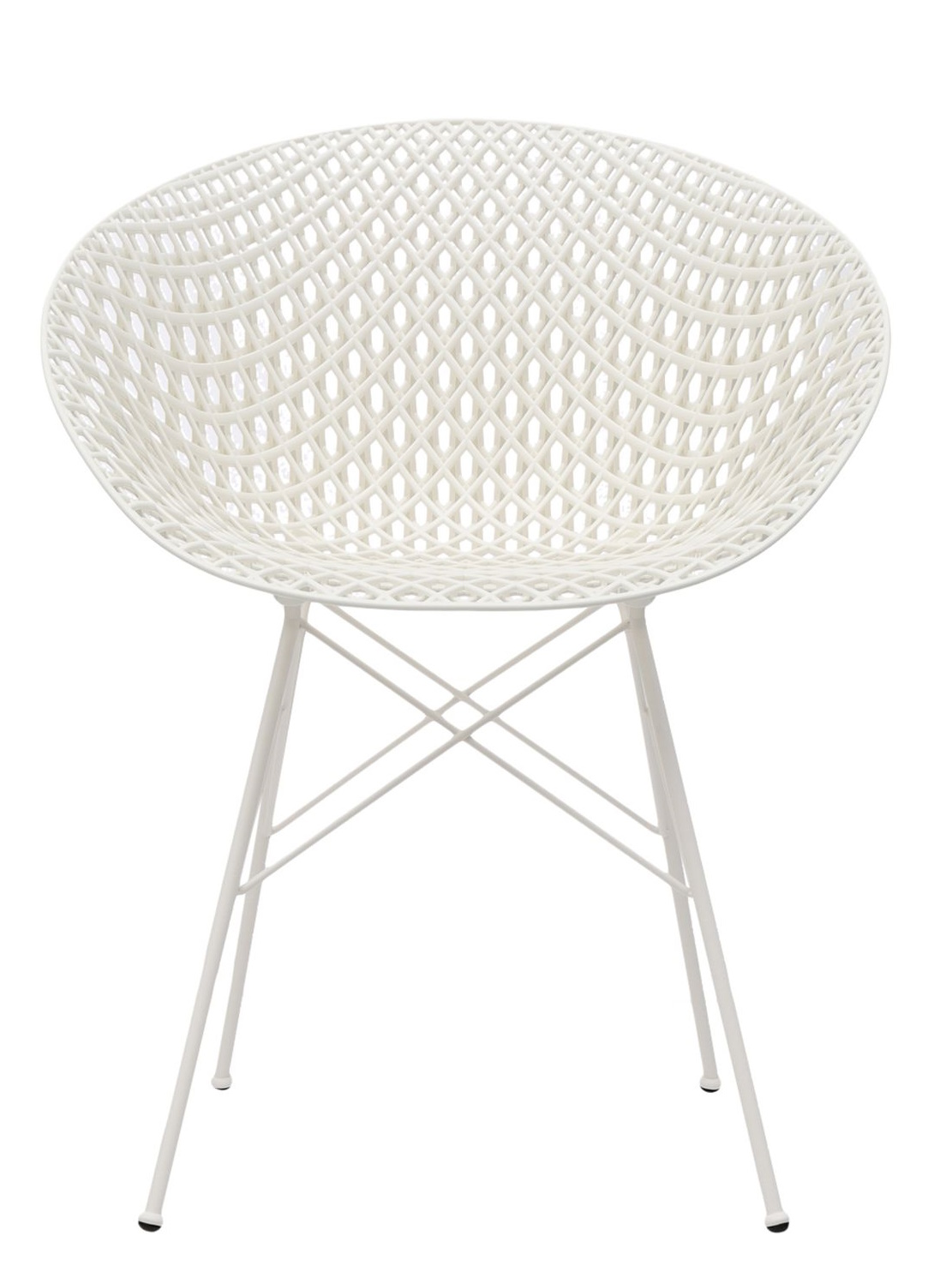 Smatrik Chaise d'extérieur Kartell blanc