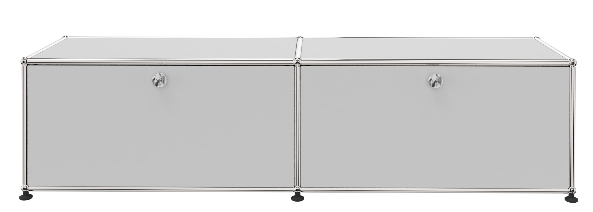 USM Haller Lowboard 2 Volets Blanc pur - FAST DELIVERY