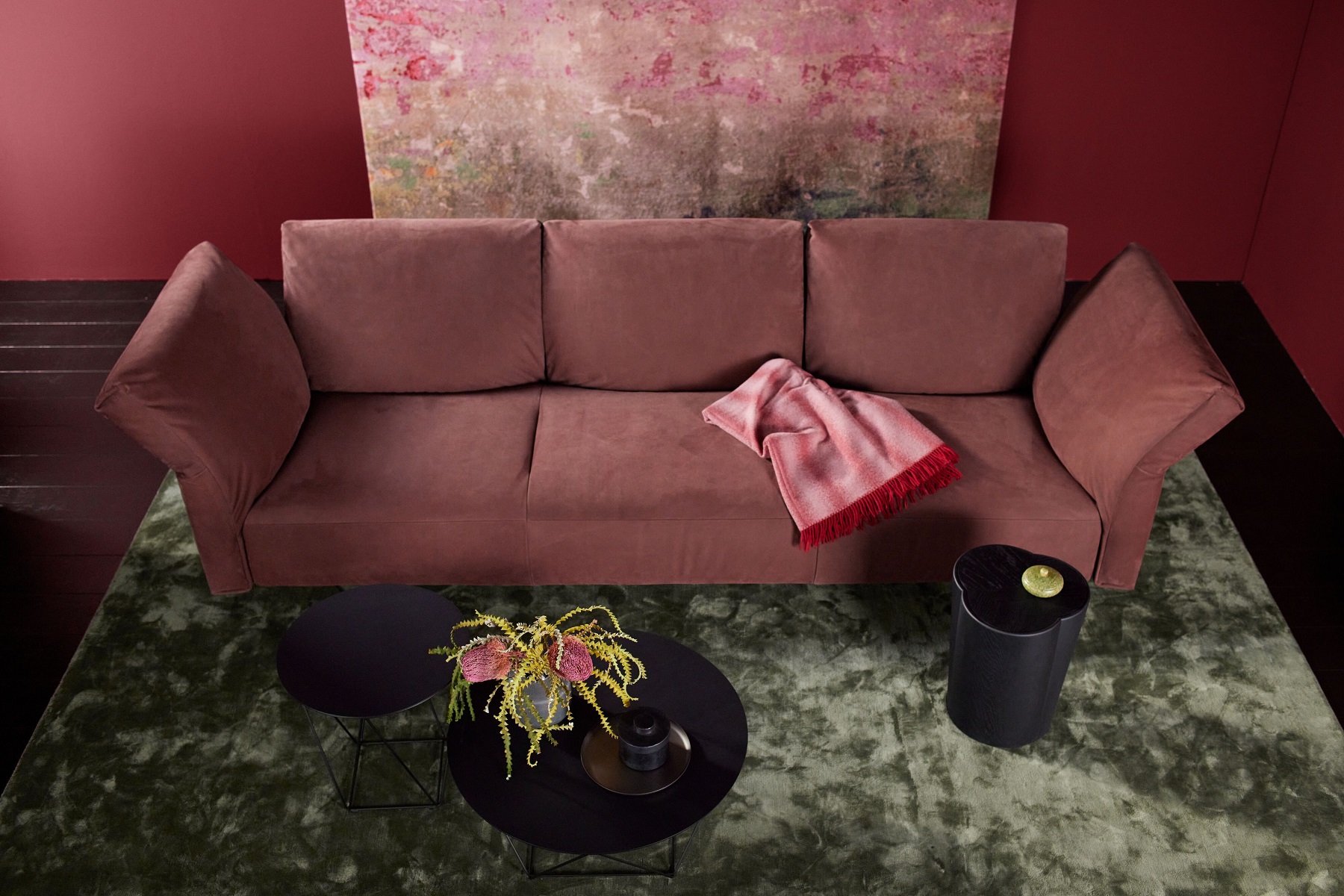 Molamisa Canapé indépendant 3 places Walter Knoll 