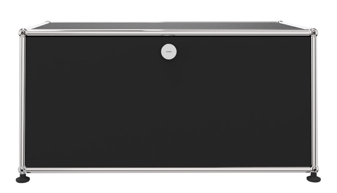 USM Haller Lowboard 1 Clapet Noir graphite - FAST DELIVERY