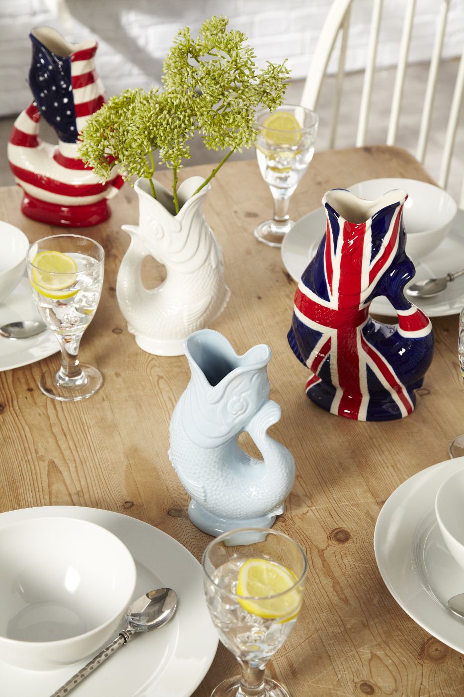 Gluckigluck Carafe / Vase XL UK Flag