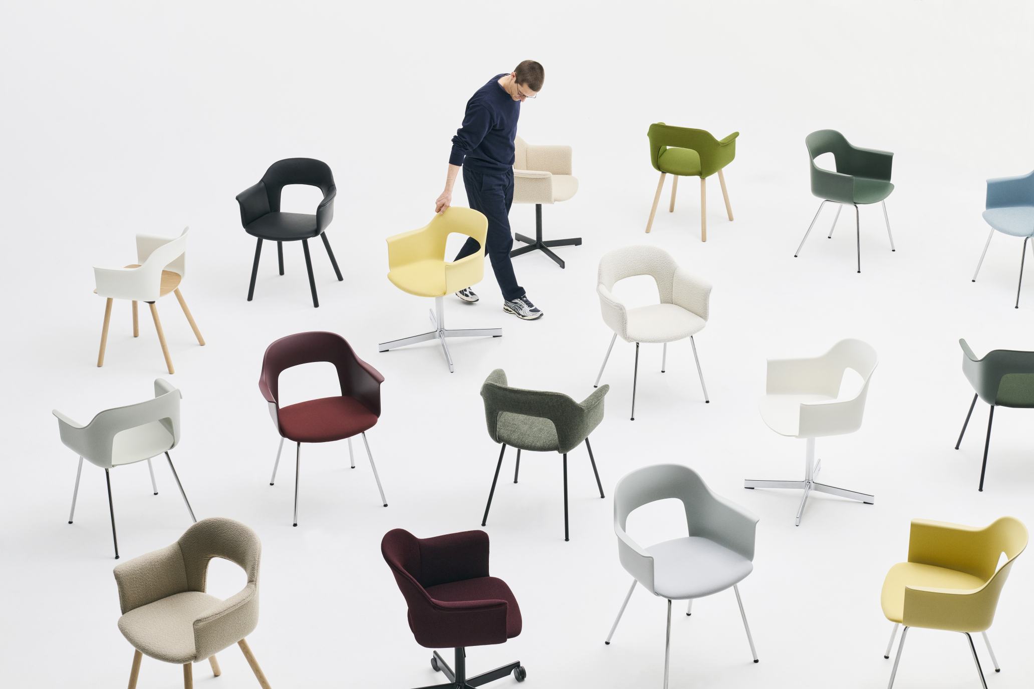 Layout Armchair 212 Fauteuil Hay