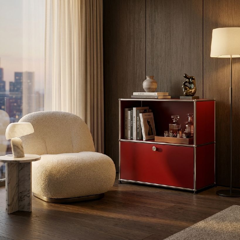 USM Haller Buffet M62 1 rabat / 1 ouverture EXPÉDITION RAPIDE
