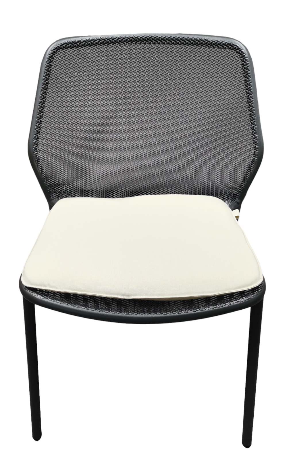 Darwin chaise FER ANTIQUE avec coussin d'assise 700/4 ECRU Emu OFFRE SPECIALE