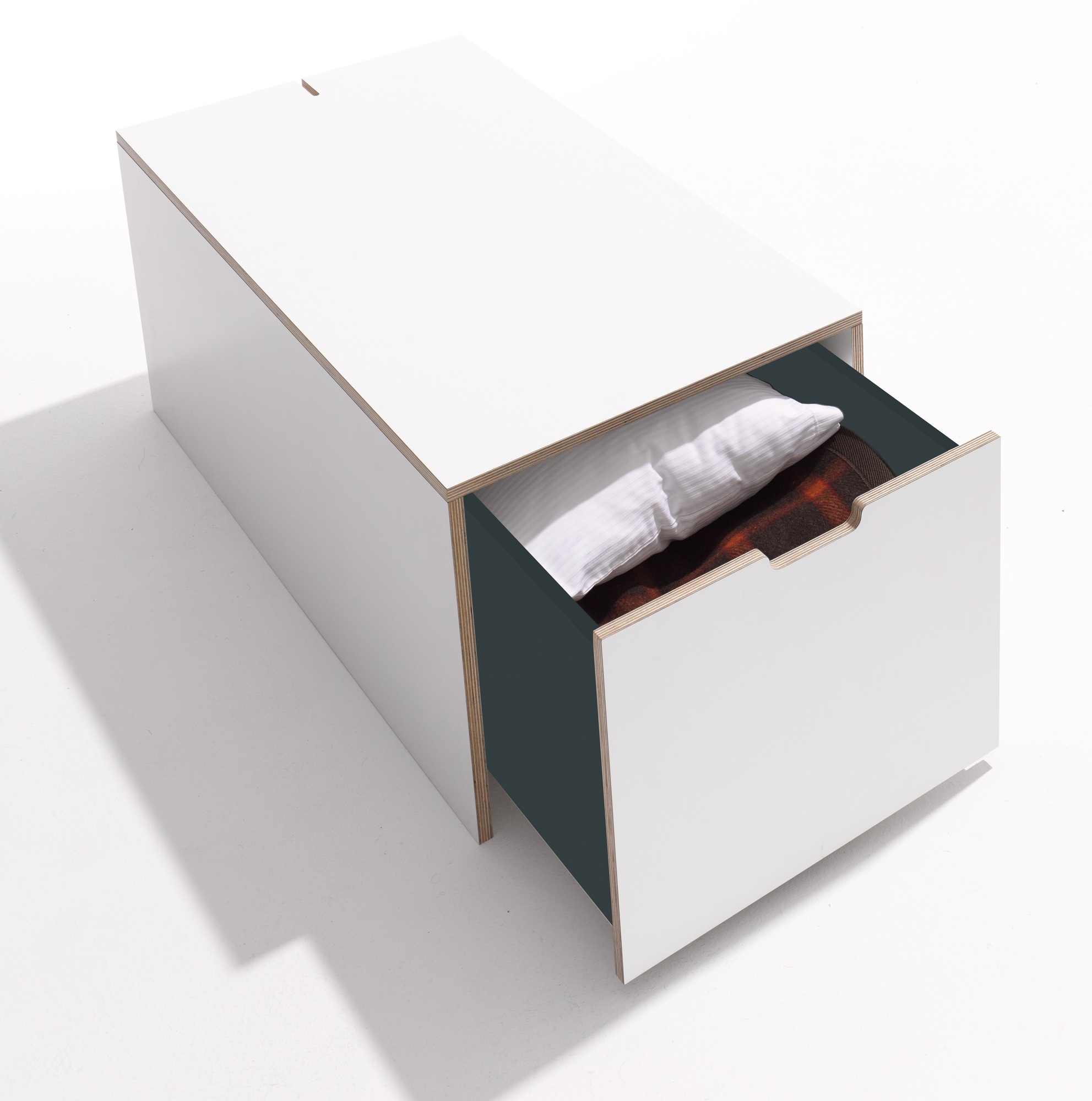 Klassik Cadre de lit 16 avec tiroir L 93 x l 46,8 x H 40 cm Müller Möbelwerkstätten OFFRE SPECIALE Klassik Cadre de lit 16 avec tiroir L 93 x l 46,8 x H 40 cm Müller Möbelwerkstätten OFFRE SPECIALE