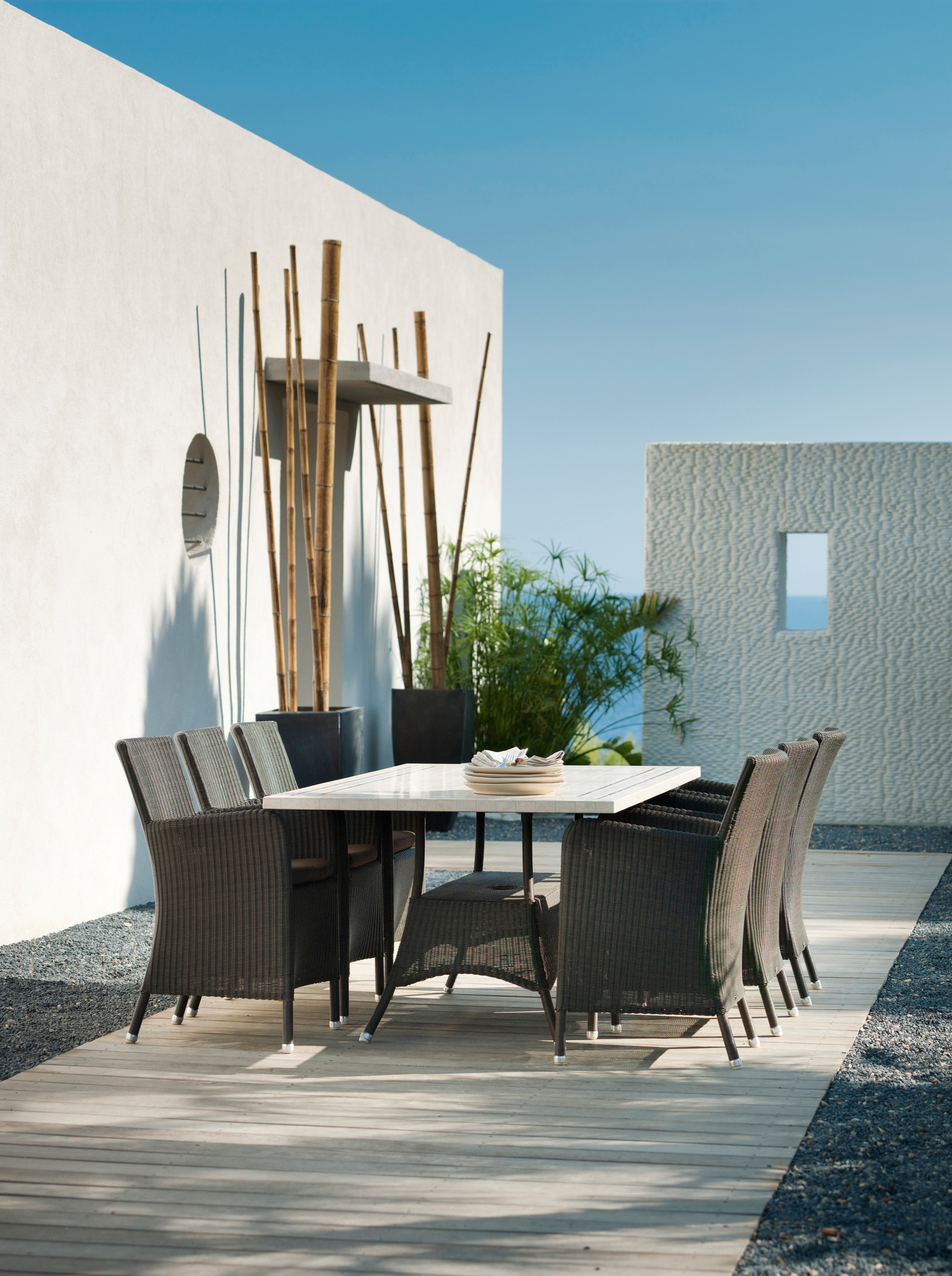 Hampsted Outdoor fauteuil gris clair Cane-Line