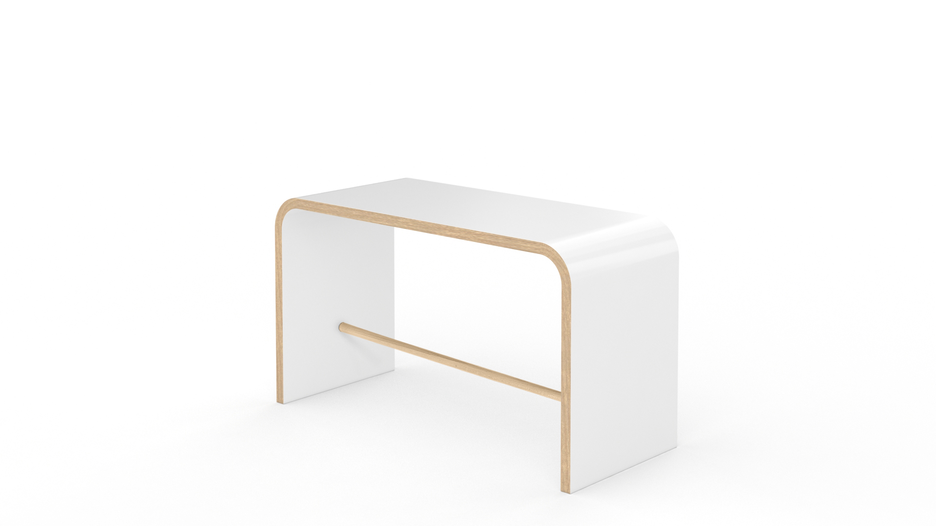 Sit tabouret blanc Tojo