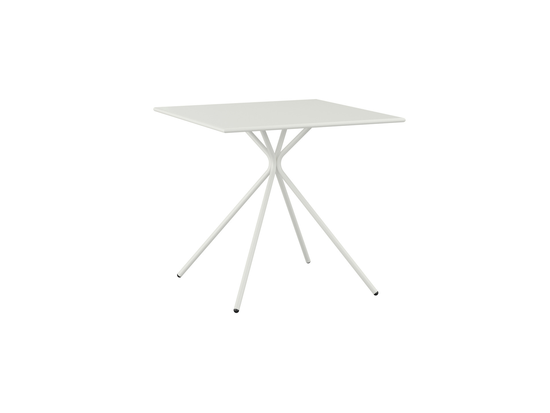 Crona Steel Table de Bistro Carré Outdoor Brunner