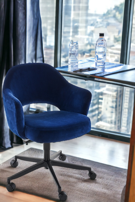 Saarinen Relax chaise de conférence 5-étoiles pied pivotant avec accoudoirs Knoll Interntional 