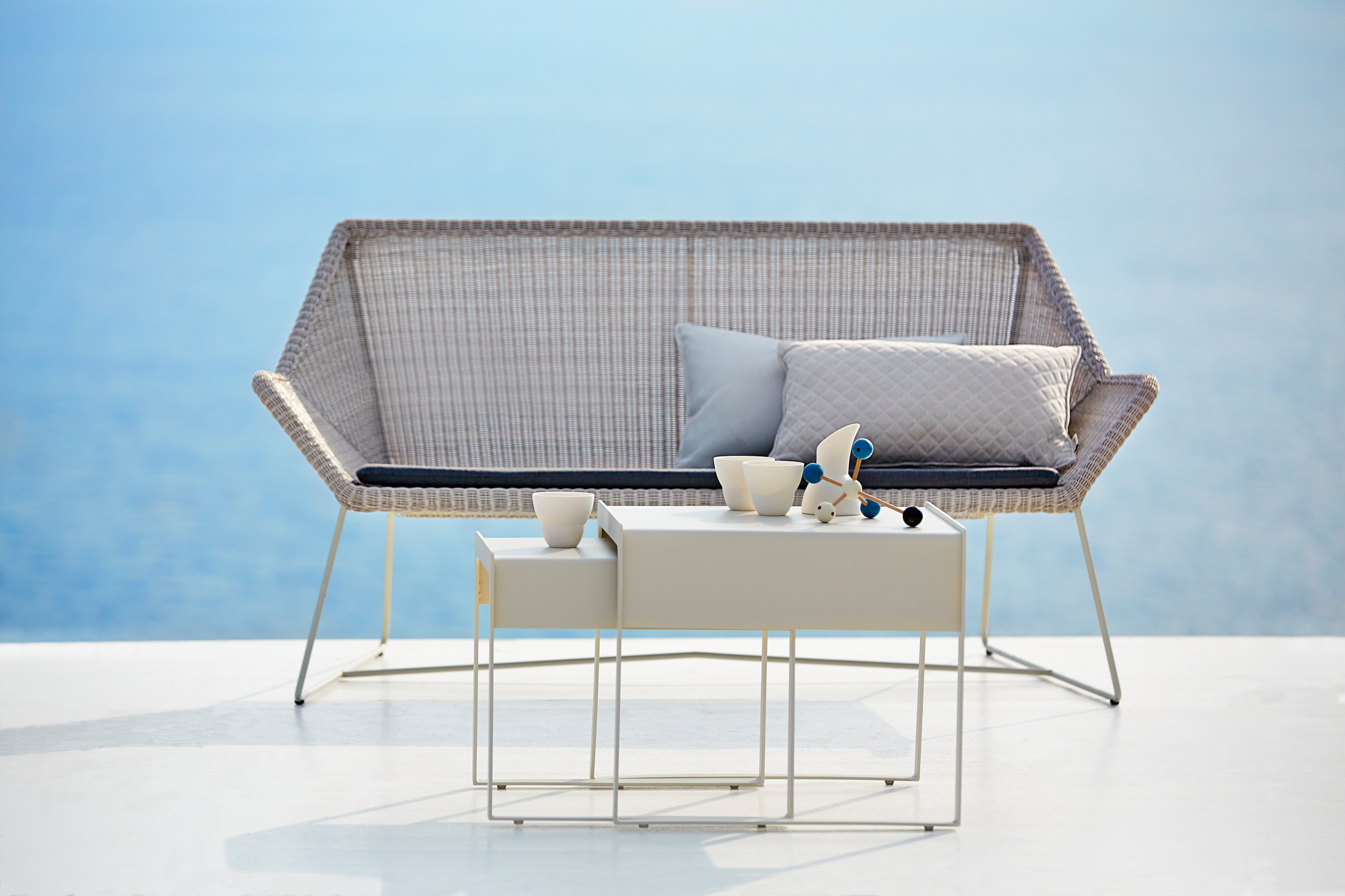 Breeze canapé salon extérieur Cane-Line