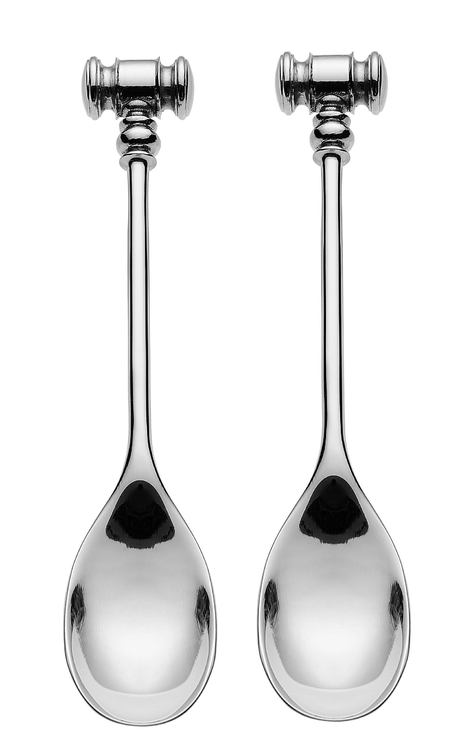 Ensemble de 2 cuillères à œufs avec ouvre-œufs Alessi MW20S2