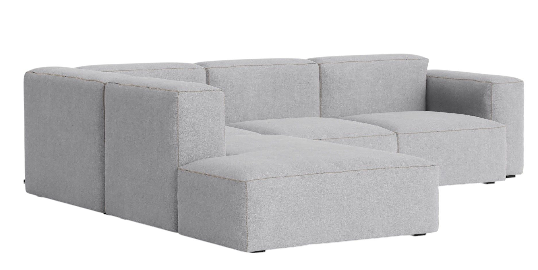 Mags Soft Sofa Corner Combination 2 low Accoudoir gauche Hay