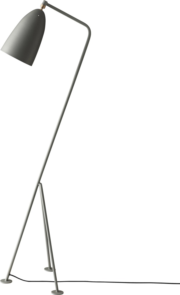 Gräshoppa / Grashoppa lampadaire Dusty blue Gubi