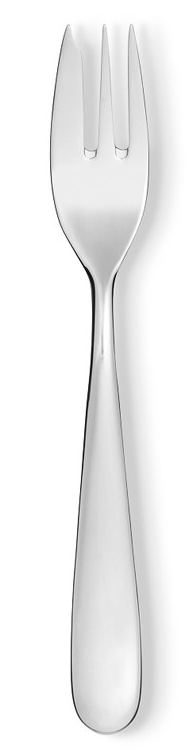 Ensemble de 6 fourchettes à gâteau Nuovo Milano Alessi 