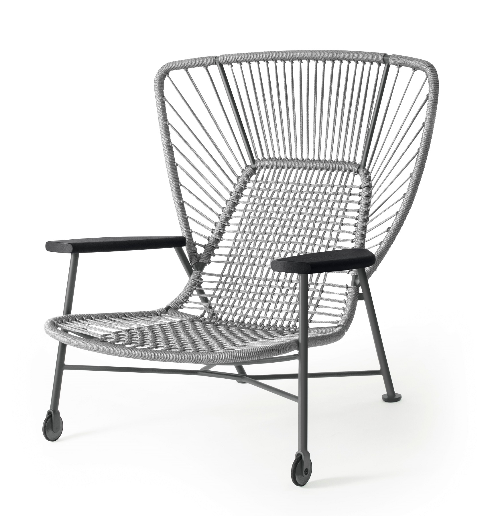 Shinzo Hybrid Lounge Chair Indoor / Outdoor Fauteuil Walter Knoll