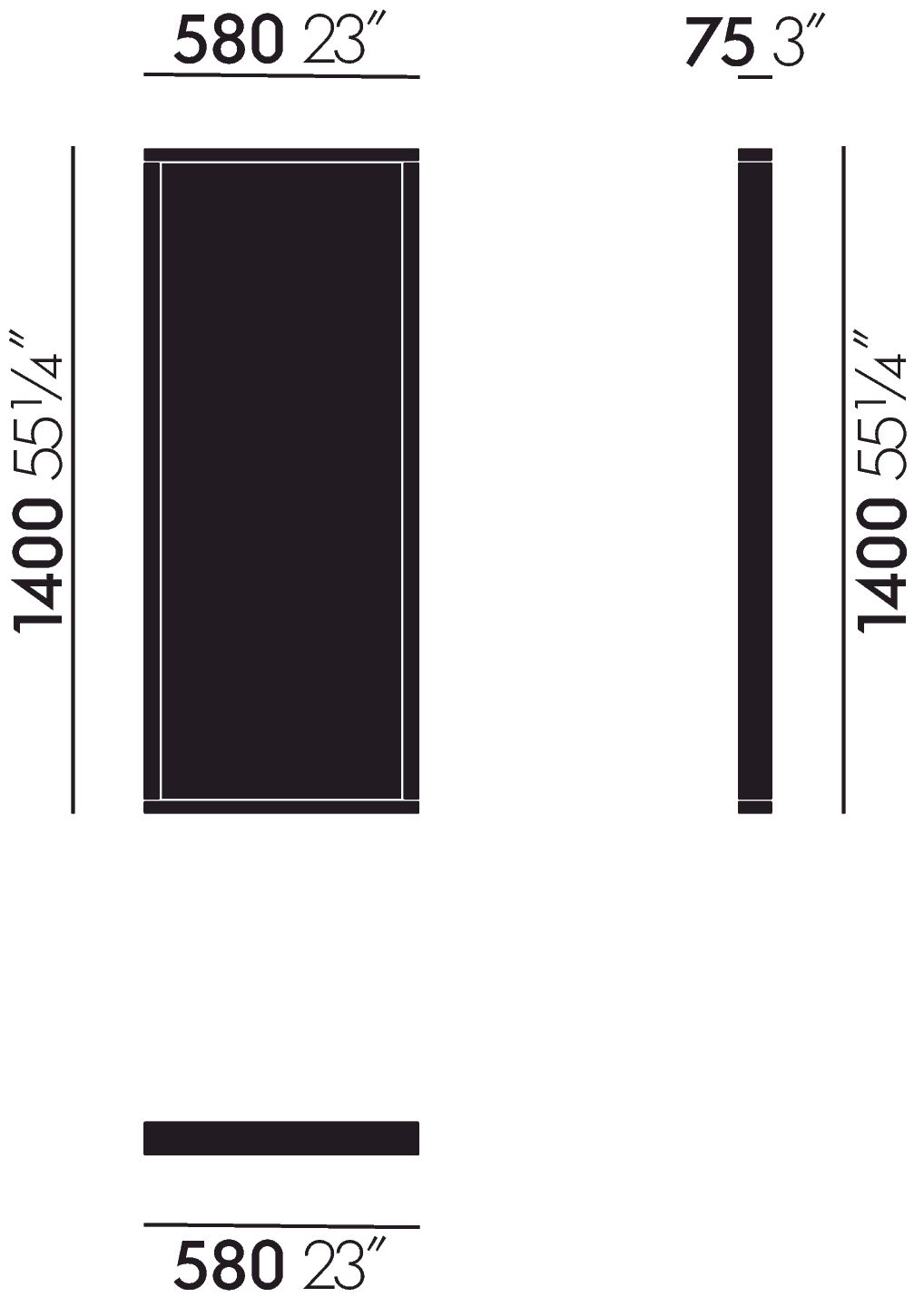 Colour Frame Mirrors Miroir Vitra