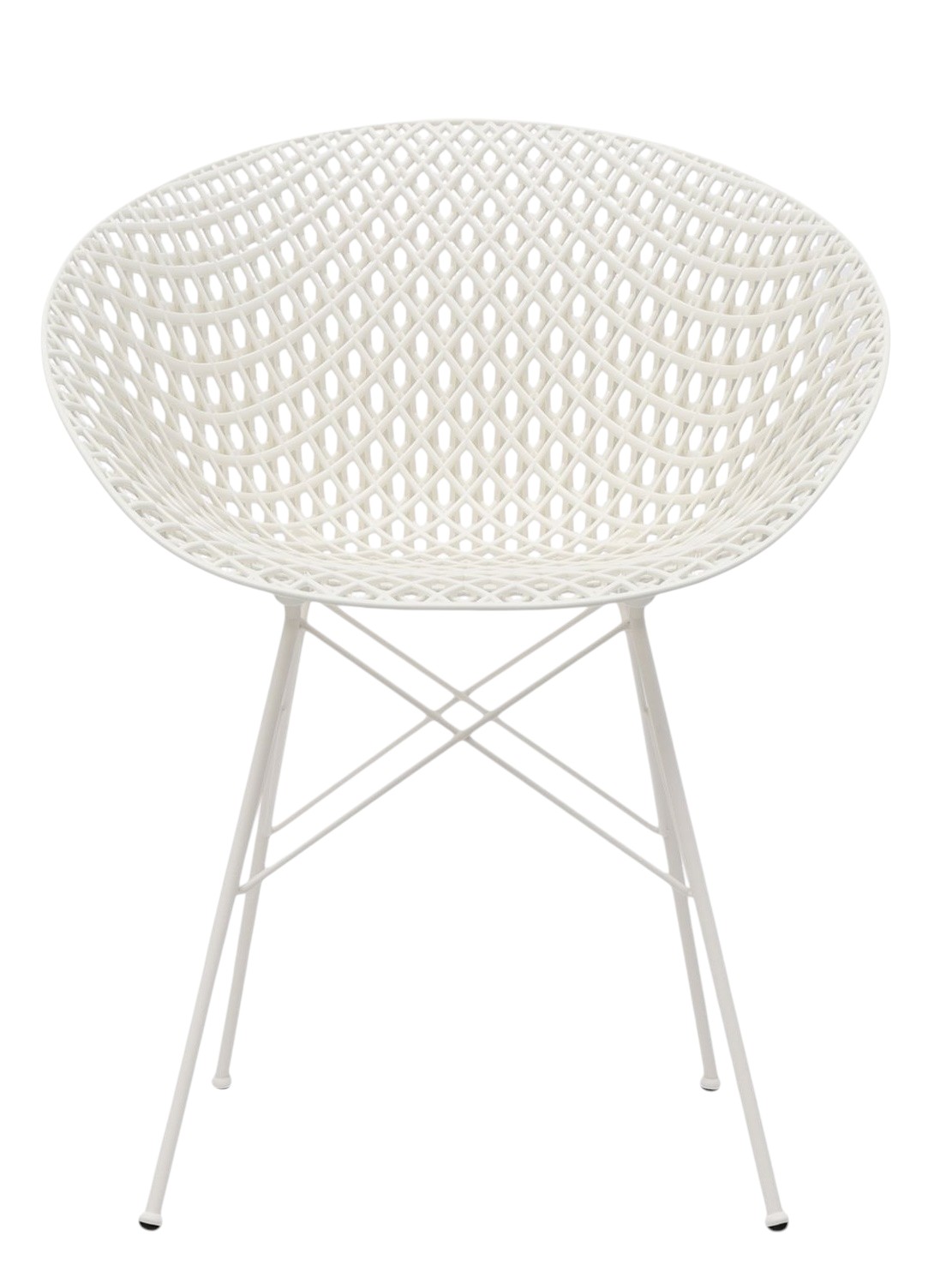 Smatrik Chaise d'extérieur Kartell blanc