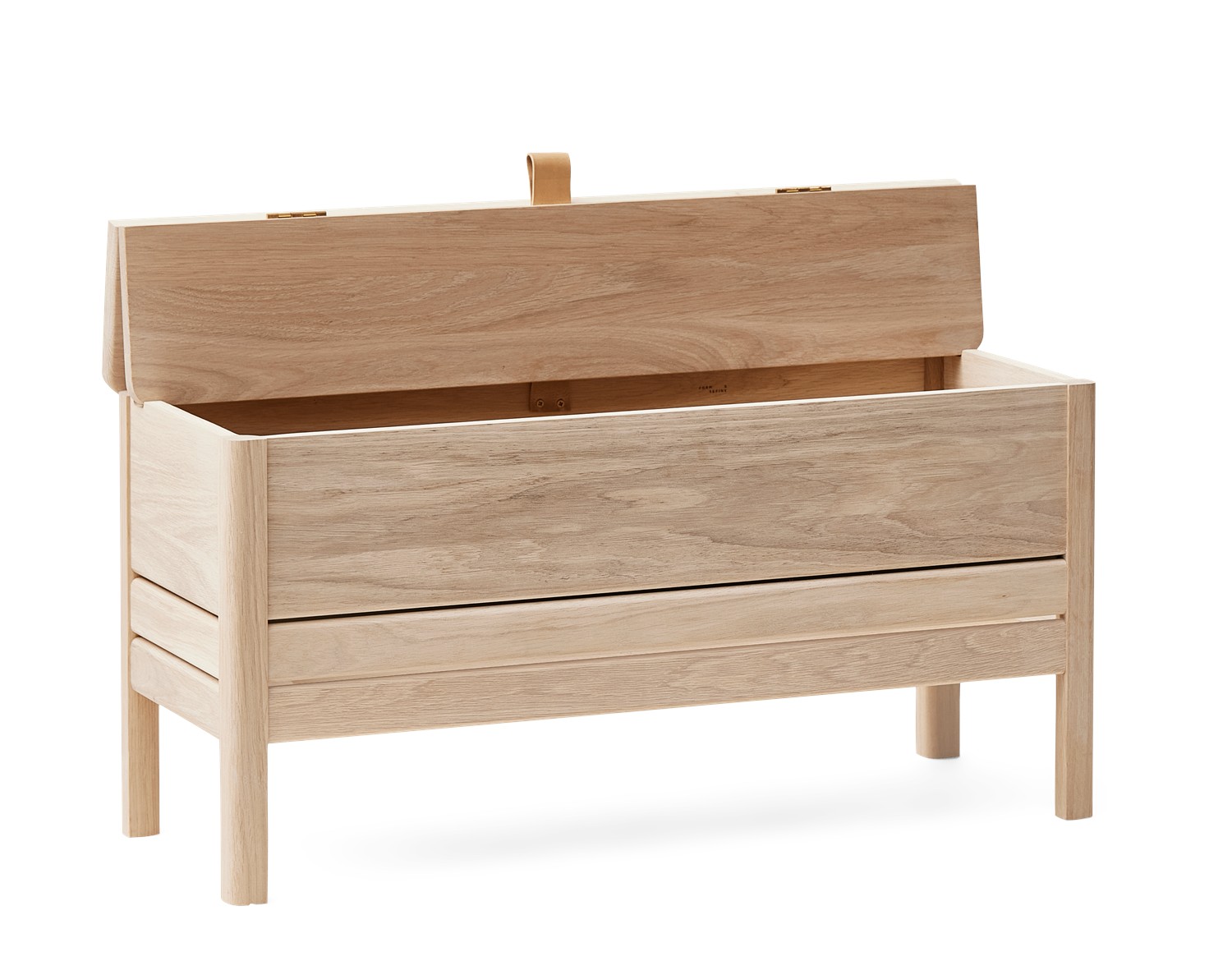 Banc de rangement A Line, 90 cm, Form & Refine