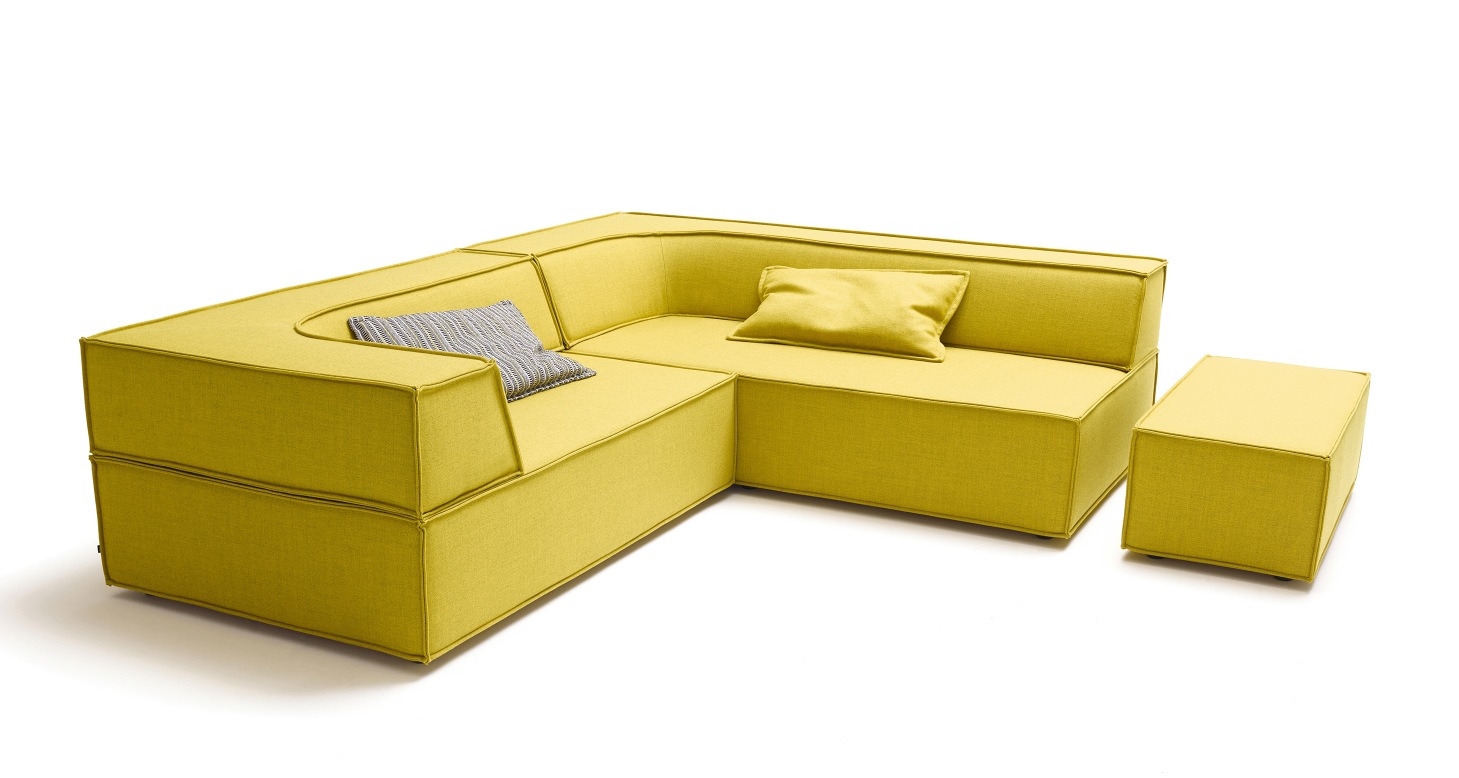 Trio Coussin de dos Canapé Cor  