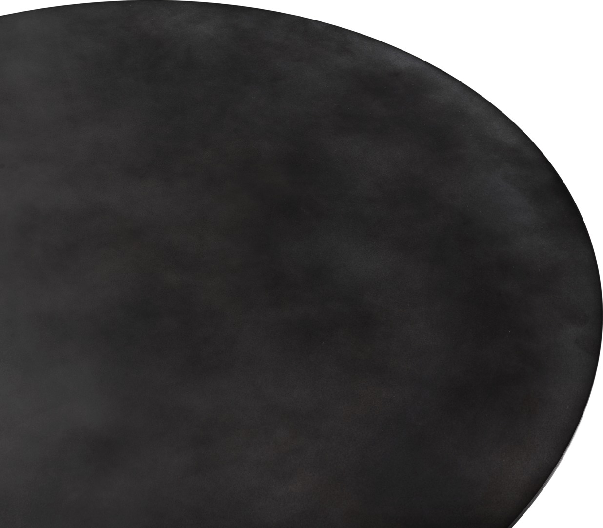 Epic Coffee Table Table basse Midnight Black Acier 80 Gubi