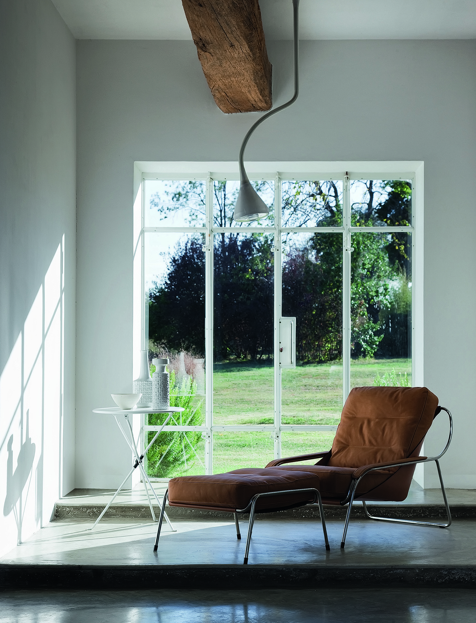Maggiolina Fauteuil et Tabouret Zanotta