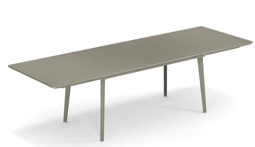 Plus4 Outdoor Table extensible Emu Vert de gris