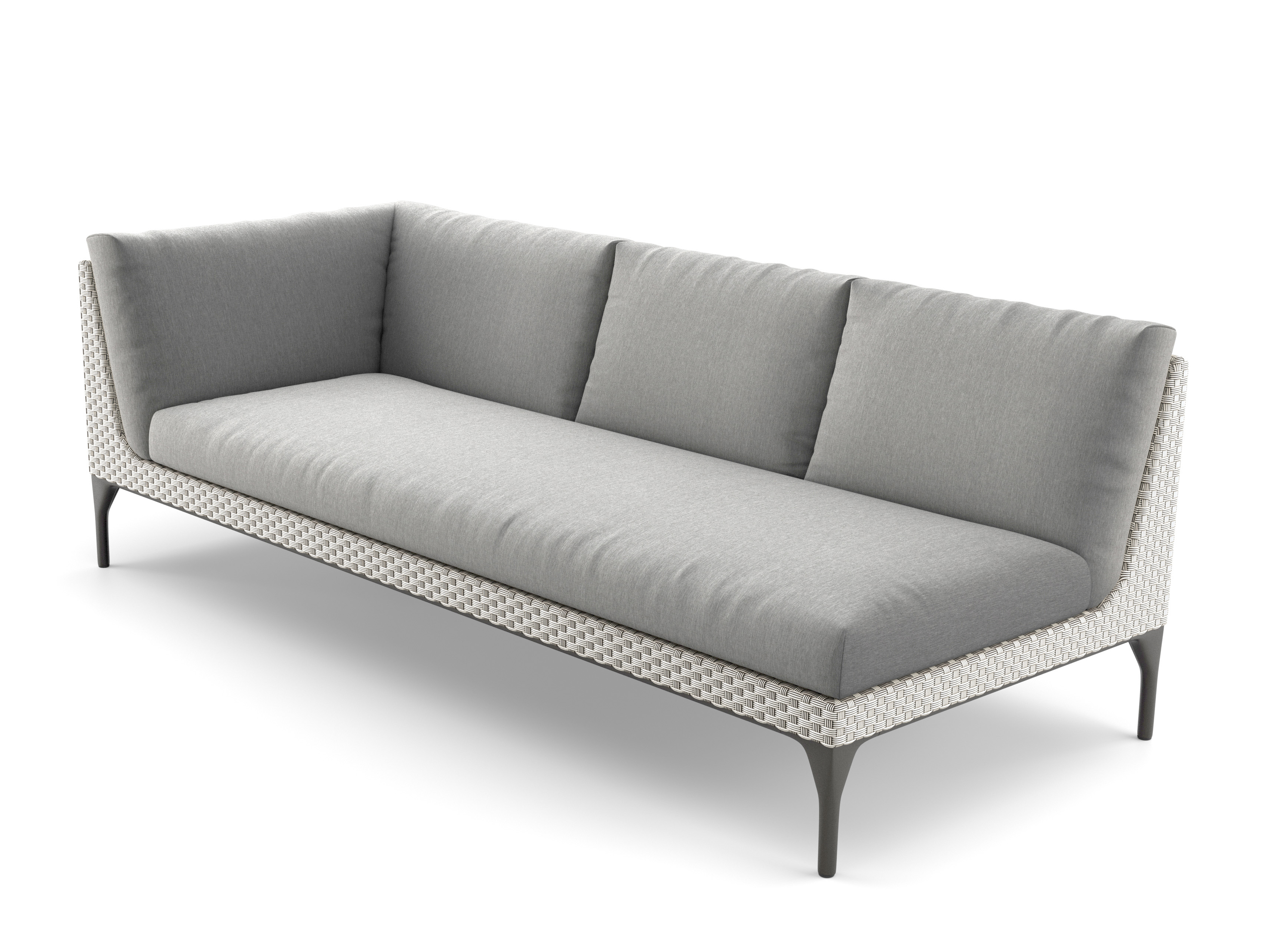 Mu canapé XXL module droit Dedon