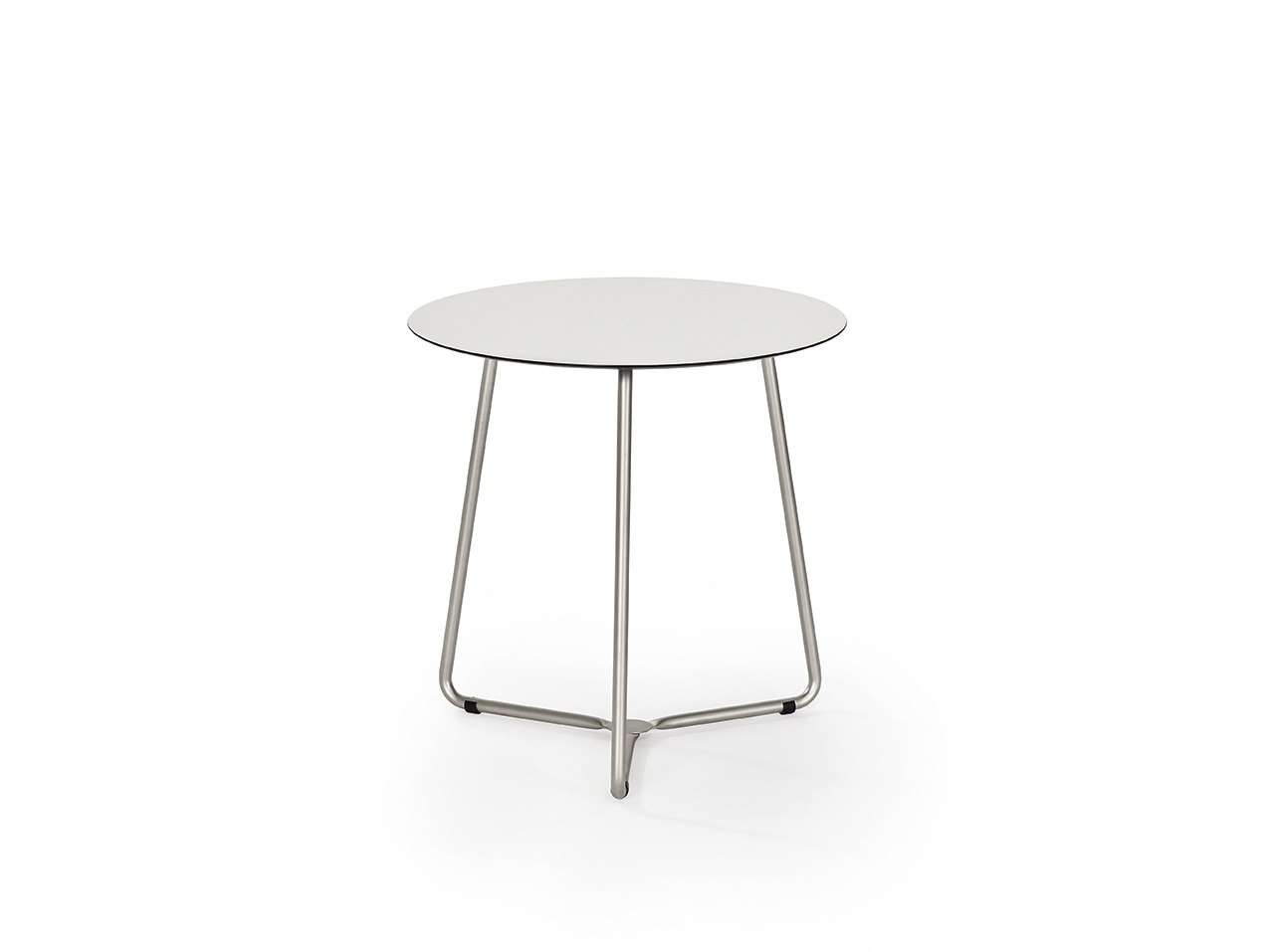 Balcony Table de bistrot avec structure en acier inoxydable Weishäupl