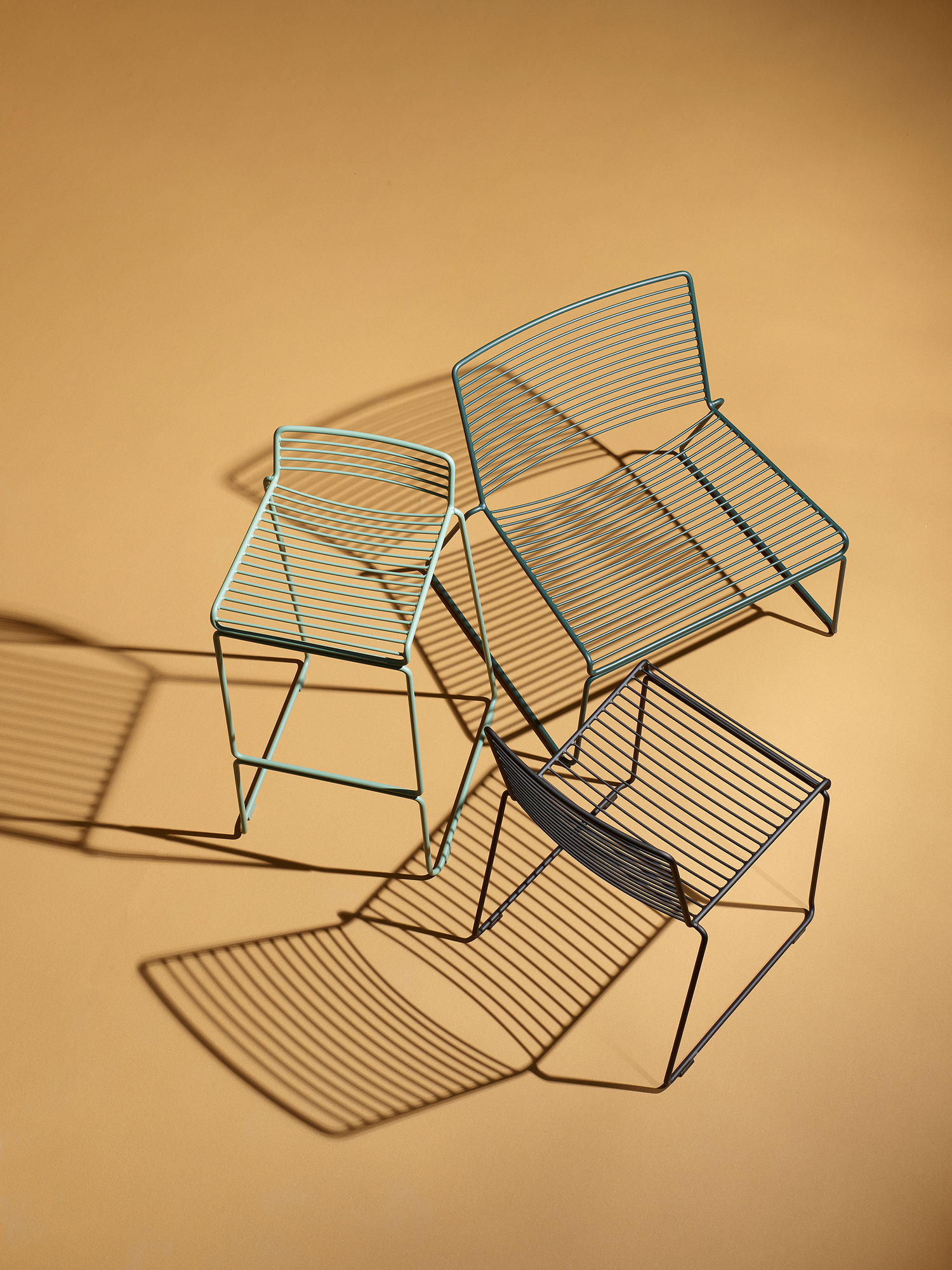 Hee Lounge Chair Fall vert Hay
