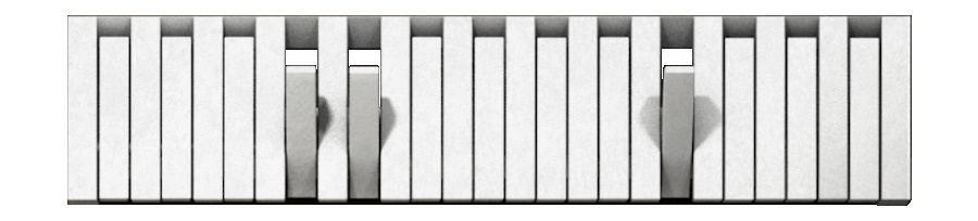 XYLO Portemanteau mural hêtre laqué blanc PER/USE
