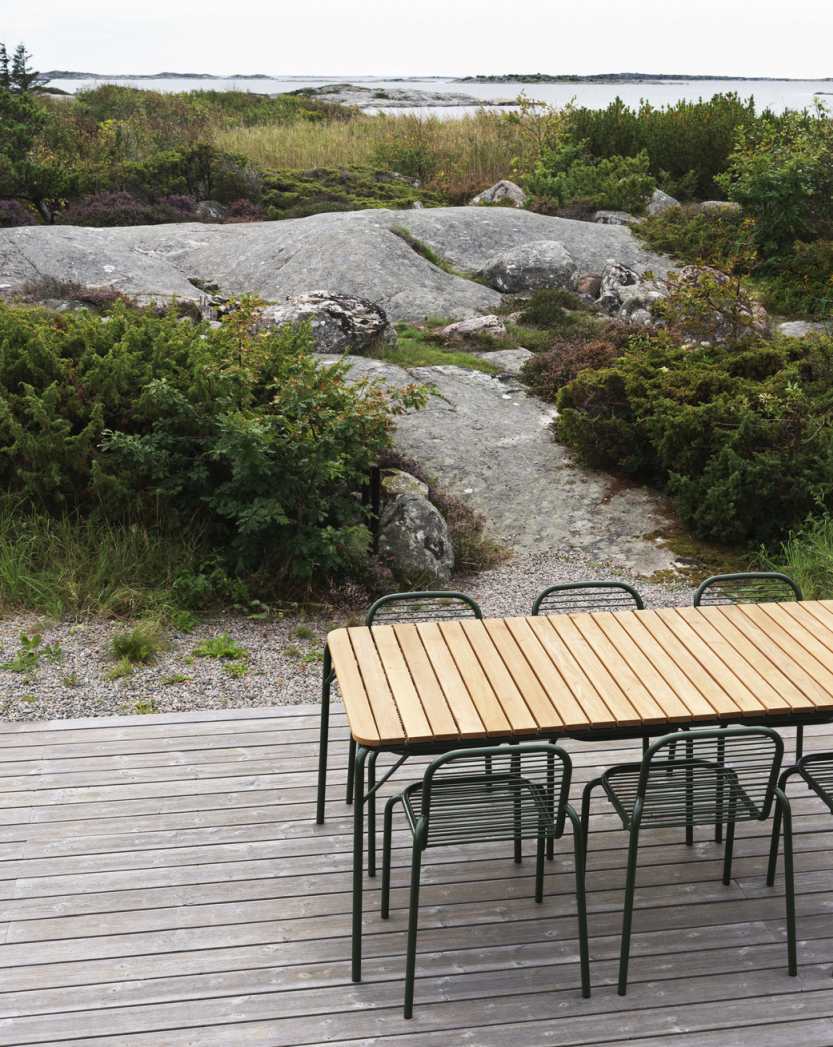 Vig Table 90 x 200 cm Table d'extérieur Normann Copenhagen  