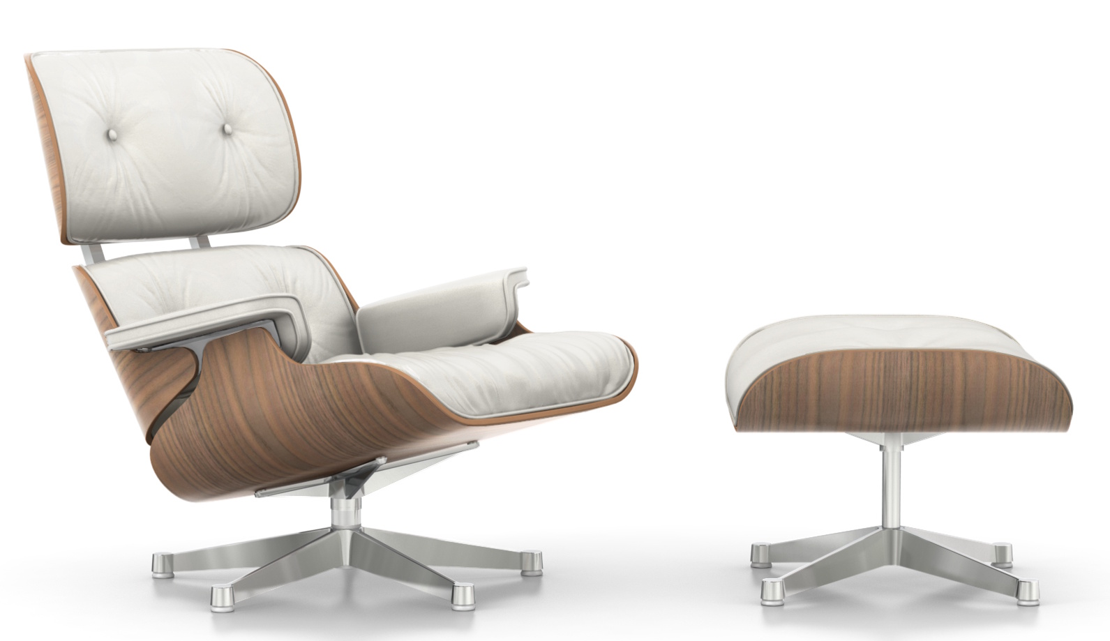 Eames Lounge Chair & Ottoman Fauteuil CONFIGURATEUR Vitra