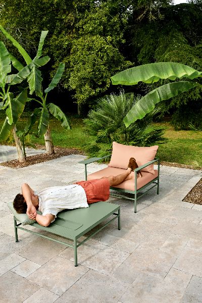 Rivage Fauteuil Lounge avec accoudoirs Extérieur Fermob