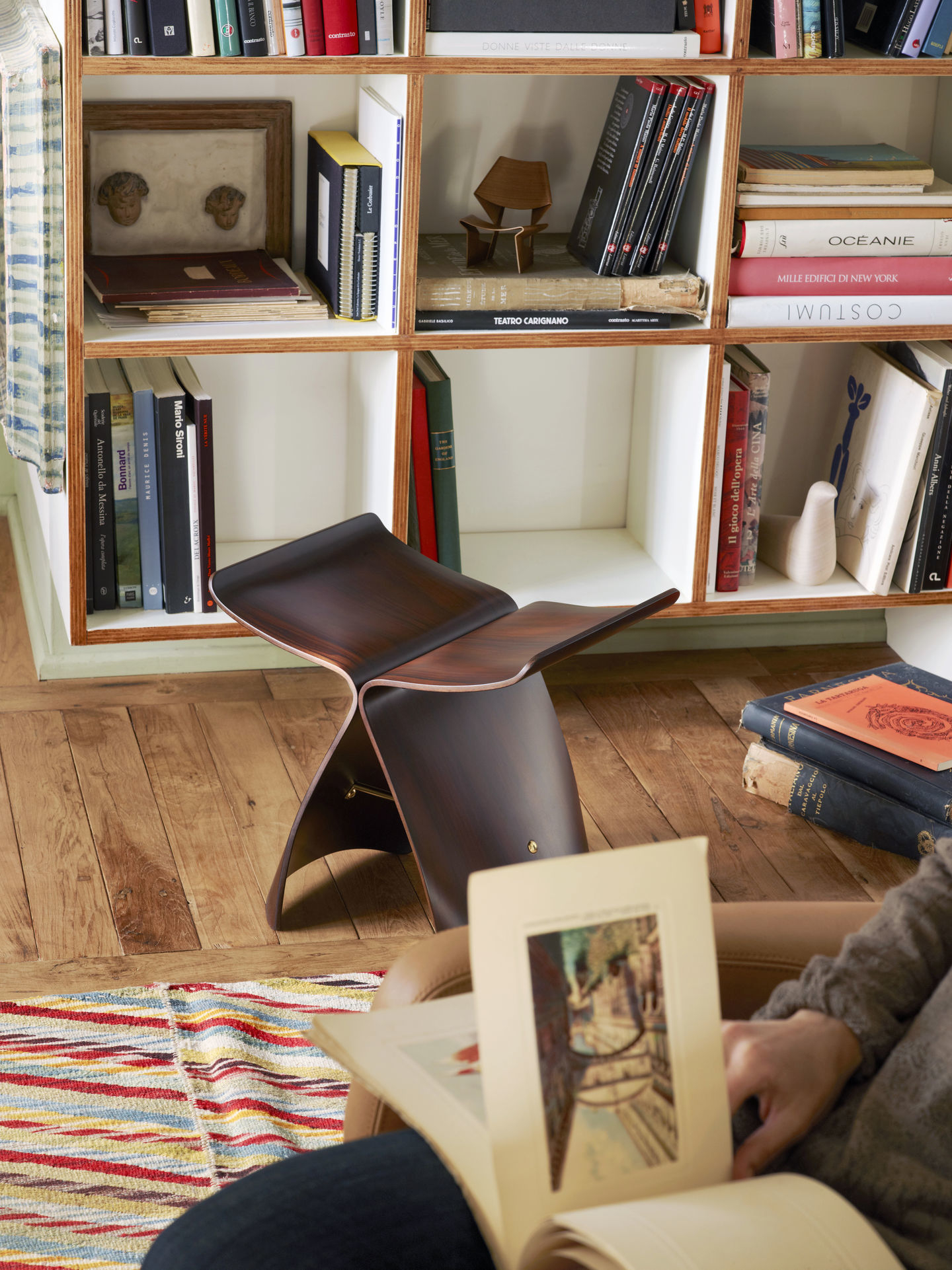 Butterfly Stool Tabouret érable Vitra OFFRE SPECIALE