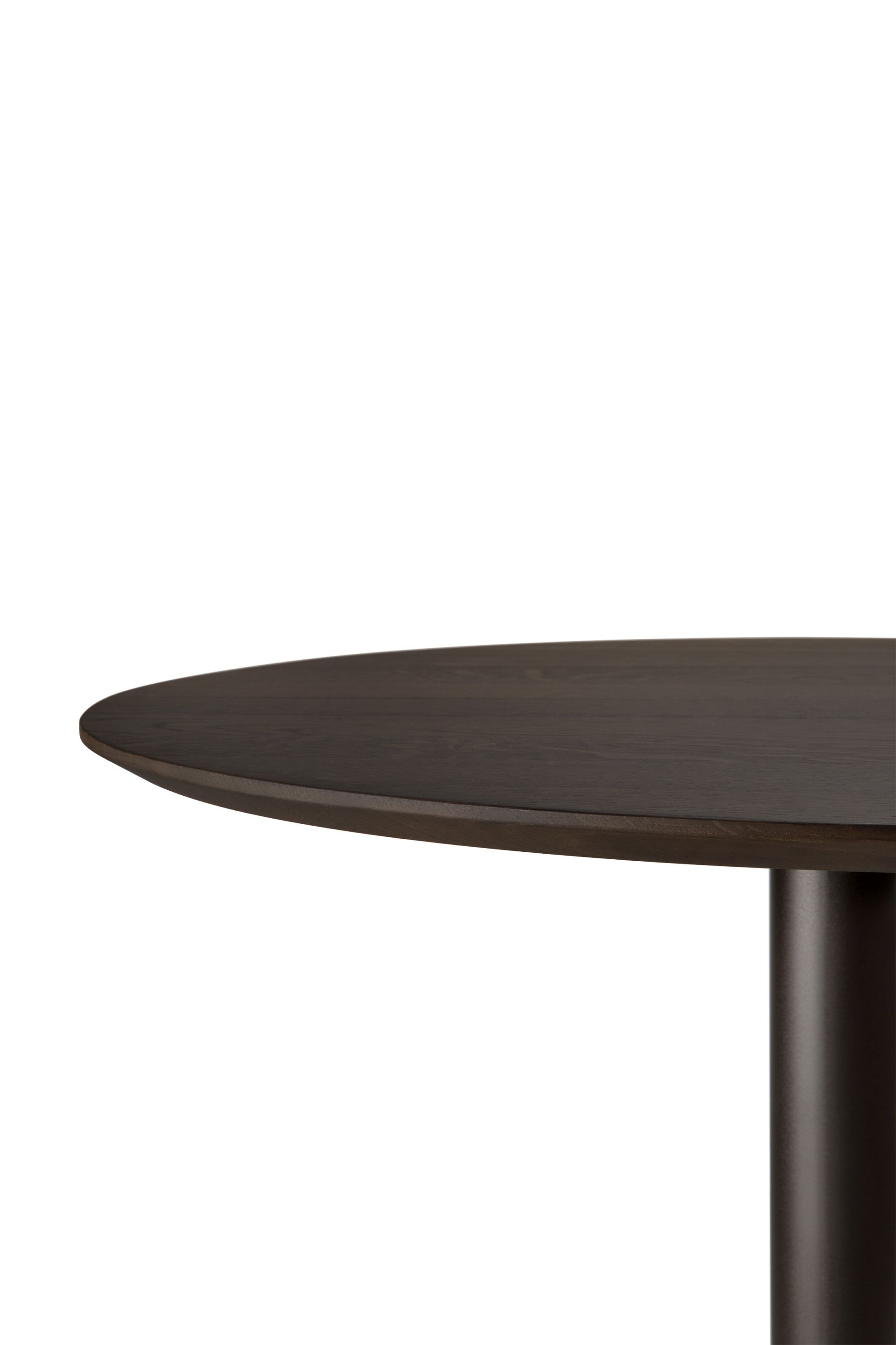 Blend Table Ø90cm Dark Bronze - Chêne brun Ethnicraft