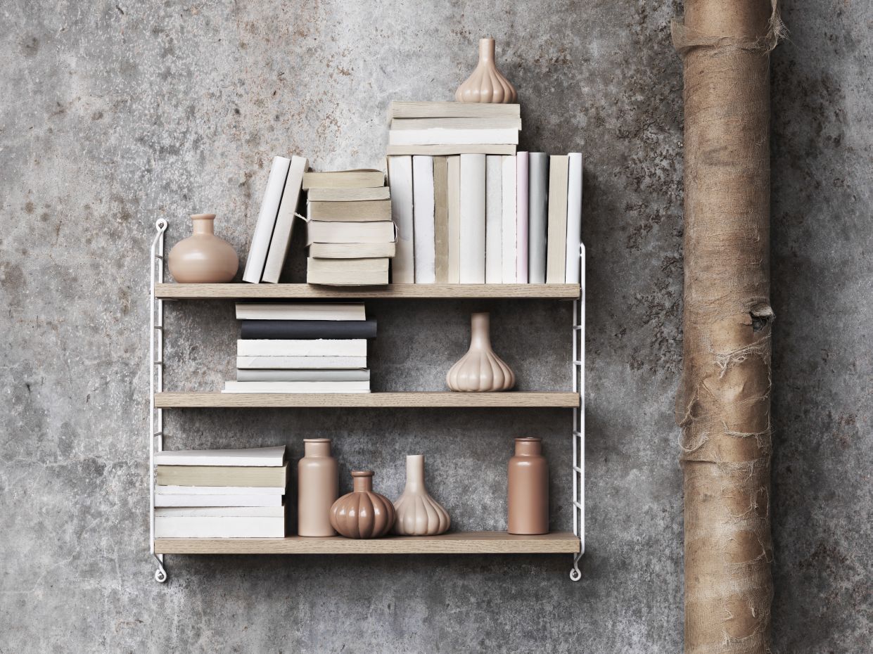 Élément individuel Échelle murale H 75 cm String Furniture  