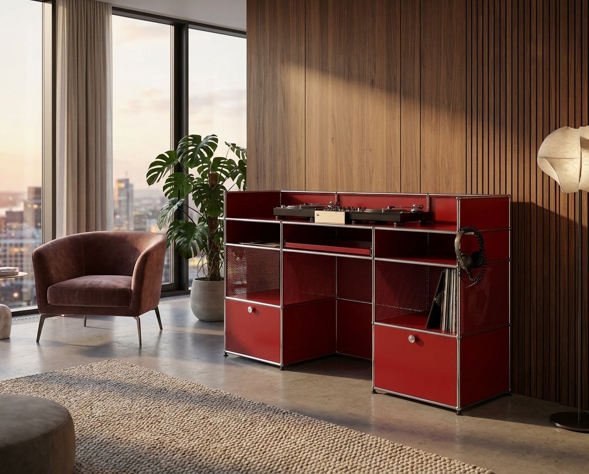 DJ assis-debout Bureau L 175 cm USM Haller