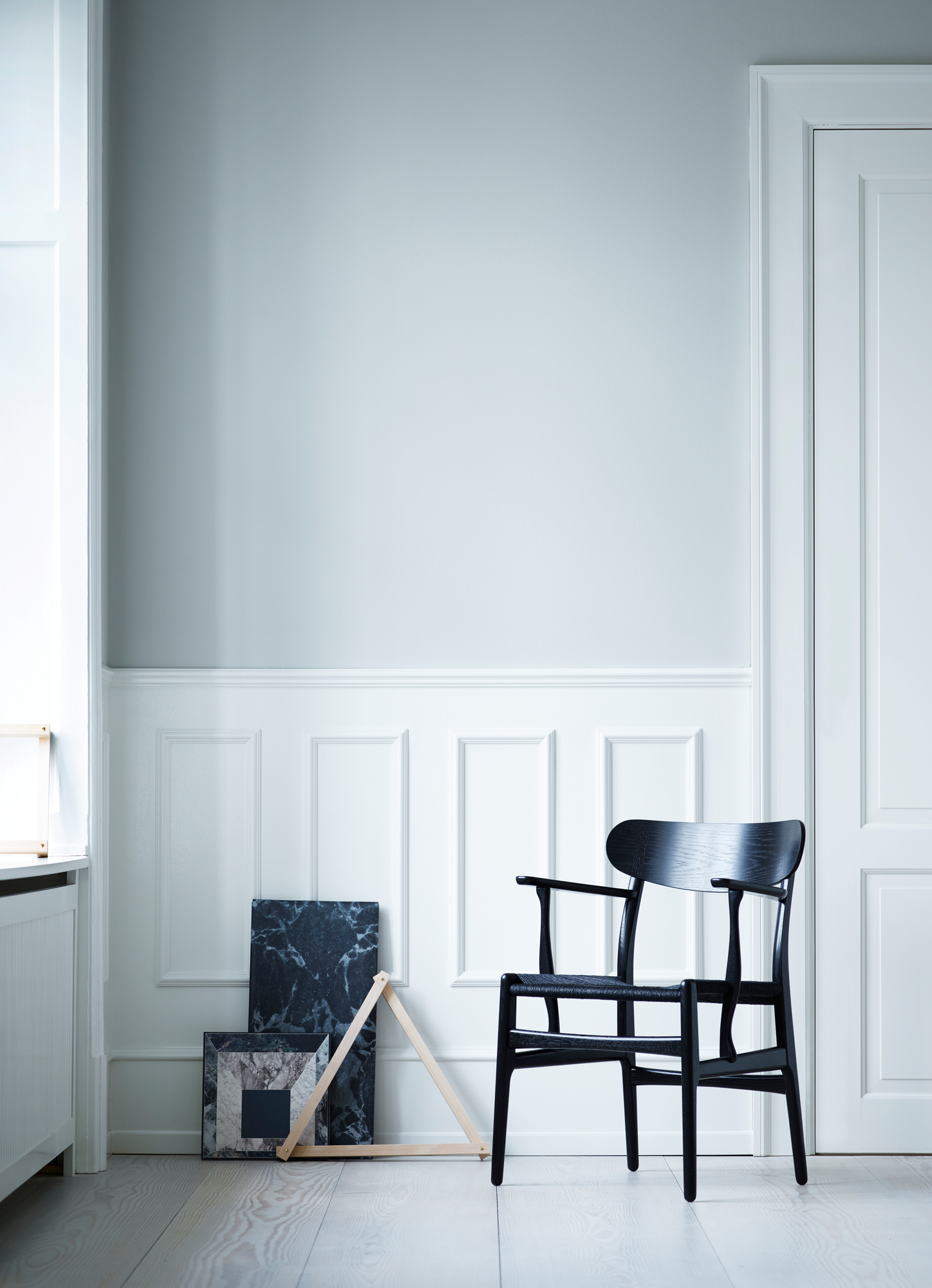 CH26 chaise en bois tresse naturelle/chêne savonné Carl Hansen &amp; Søn