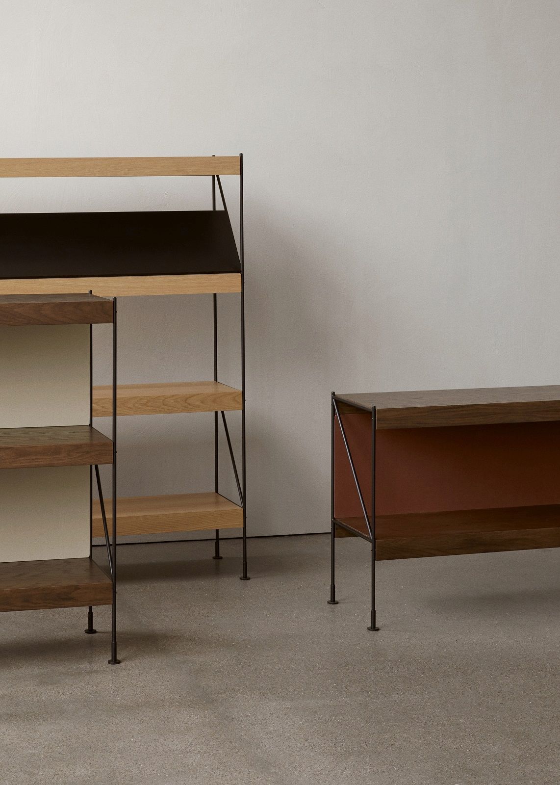 Zet Storage System étagère H114 cm Audo Copenhagen 